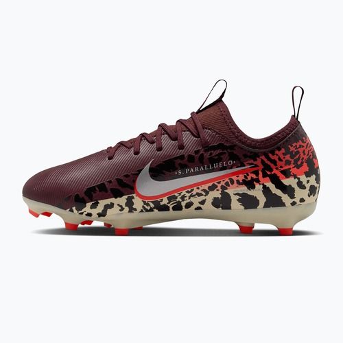 Футбольне взуття дитяче Nike United Jr. Mercurial Vapor 16 Academy MG burgundy crush/metallic silver
