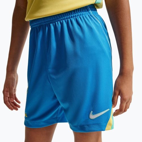 Шорти футбольні дитячі Nike Brazil 2026 Stadium Home Soccer Replica light photo blue/light mint/white