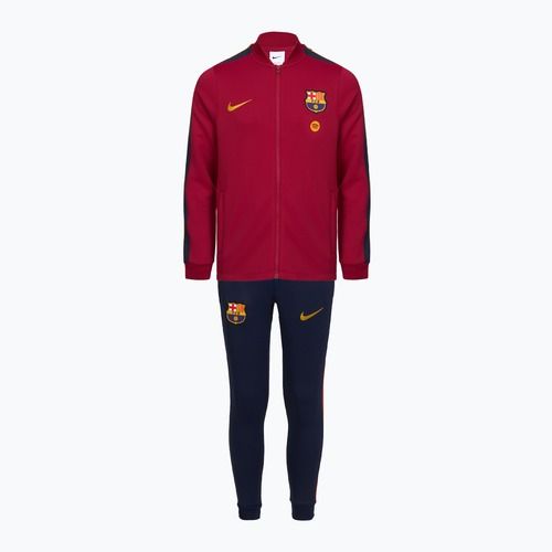 Дитячий футбольний костюм Nike FC Barcelona Strike Dri-Fit Soccer Knit noble red/blackened blue