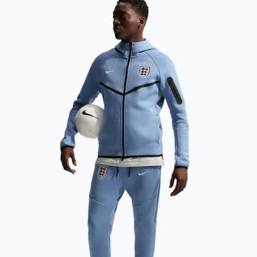 Штани футбольні чоловічі Nike England Tech Fleece Soccer Joggers work blue/white