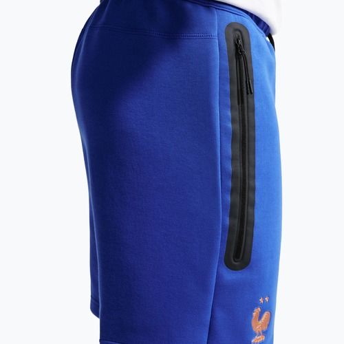 Шорти футбольні чоловічі Nike FFF Tech Fleece game royal/metallic copper