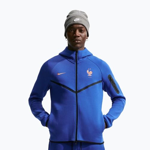 Кофта чоловіча Nike FFF Tech Fleece Windrunner Full Zip game royal/metallic copper