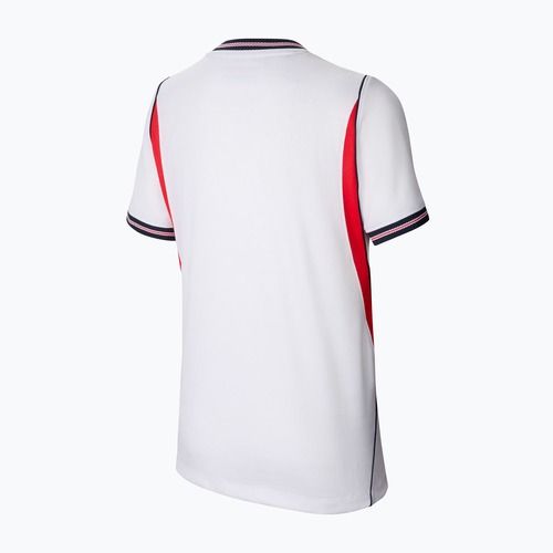 Футболка футбольна дитяча Nike England 2026 Stadium Home white/speed red/obsidian/obsidian