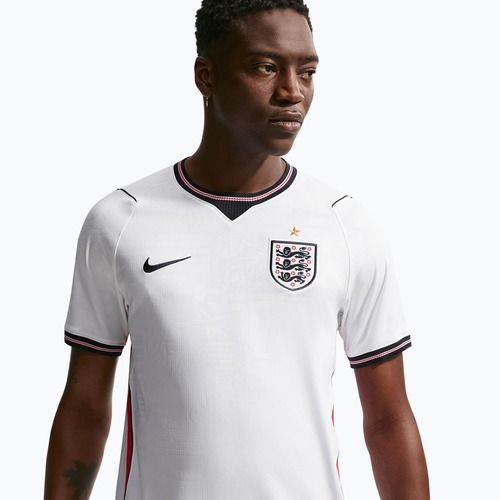 Футболка футбольна чоловіча Nike England 2026 Stadium Home white/speed red/obsidian/obsidian