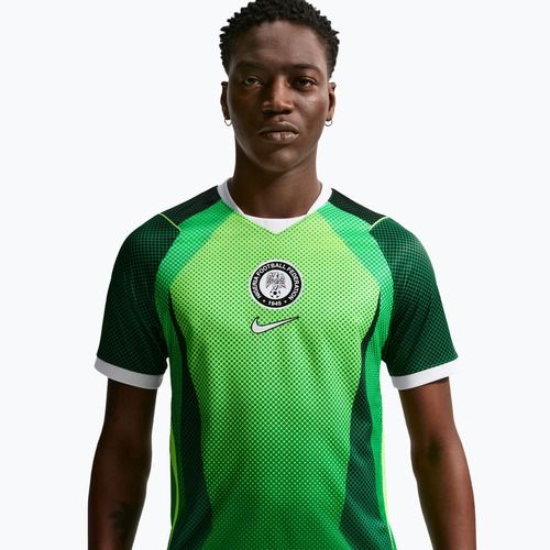 Футболка футбольна чоловіча Nike Nigeria 2026 Stadium Home pine green/electric green/white