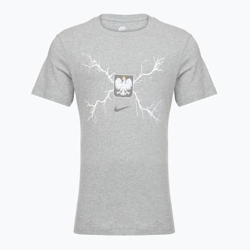 Футболка футбольна чоловіча Nike Graphic Poland dark grey heather