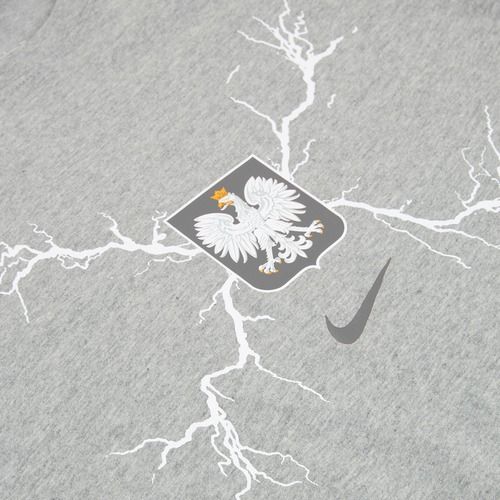 Футболка футбольна чоловіча Nike Graphic Poland dark grey heather