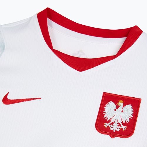 Комплект футбольний дитячий Nike Dri-Fit Poland Stadium Home Kit white/field silver