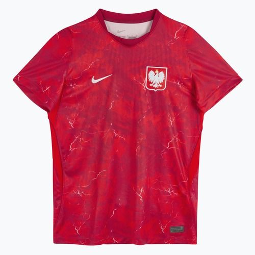 Футболка футбольна жіноча Nike Dri-Fit Poland Stadium Away 2026 noble red/sport red