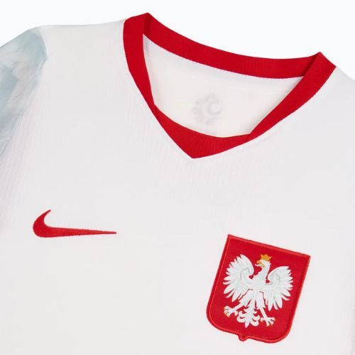 Футболка футбольна дитяча Nike Dri-Fit Poland Stadium Home 2026 white/field silver
