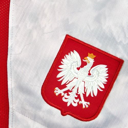 Шорти футбольні чоловічі Nike Dri-Fit Poland Stadium Home white/field silver