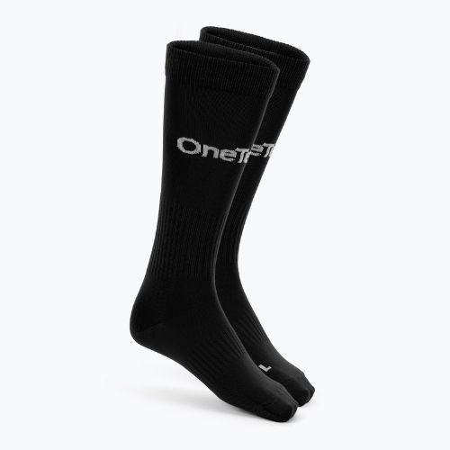 Футбольні шкарпетки OneTeam Precision football socks набір 2-pack чорний