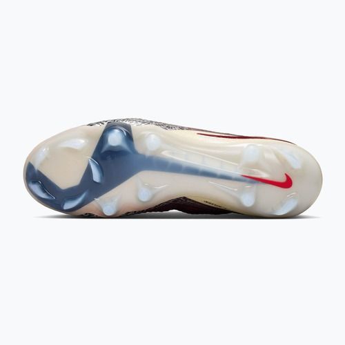 Кросівки футбольні чоловічі Nike United Phantom 6 High Elite FG burgundy crush/fossil/university red