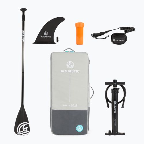 Набір дошка SUP надувна AQUASTIC Perth 10'8" allround green