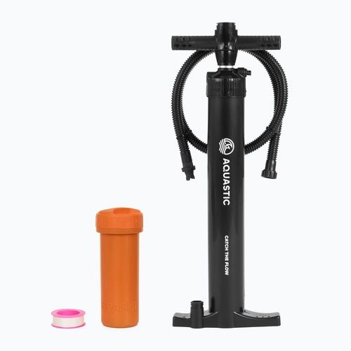Надувний басейн AQUASTIC ONSEN drop stitch 1400 l 186 cm сірий