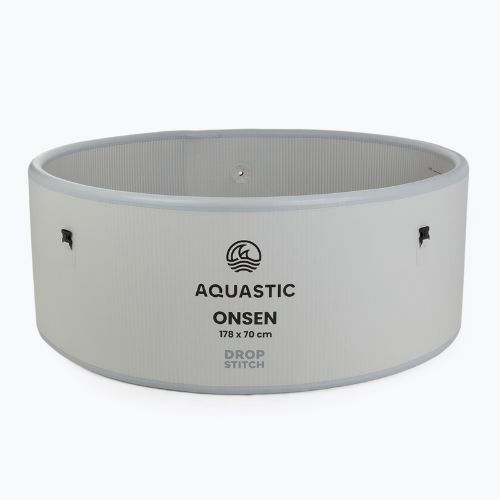 Basen pompowany AQUASTIC ONSEN drop stitch 1200 l 178 cm szary