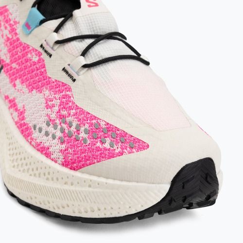 Кросівки для бігу чоловічі Salomon Aero Glide 4 GRVL vanilla ice/knockout pink/black