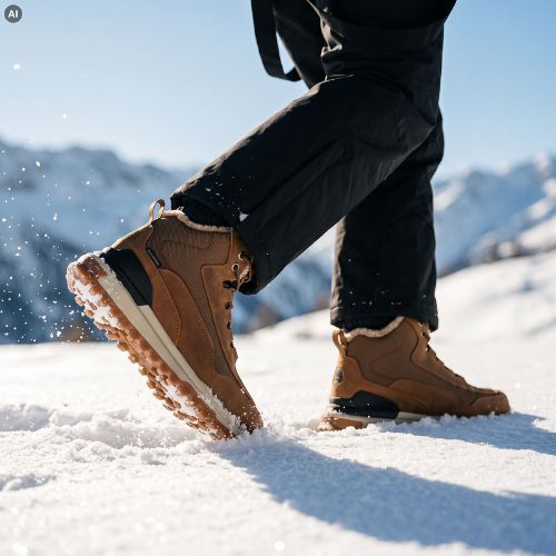 Черевики зимові чоловічі KADVA TANRIS MID WP Brown