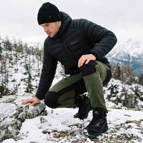 Чоловічі снігоступи KADVA ROCKY MID WP SOFTSHELL чорний