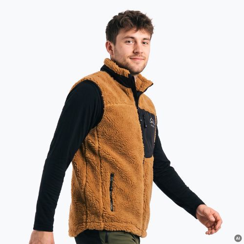 Чоловіча безрукавка KADVA RODVIK VEST коричнева