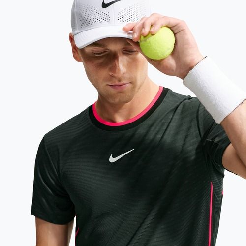 Футболка поло Nike Court Slam Aero-Fit Black Spruce/White