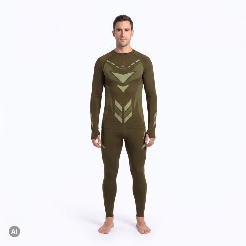 Комплект термобілизни чоловічий KADVA Alpinestep Thermo SH Light Plus Set Green