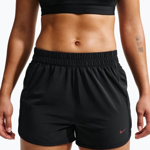 Шорти для тренувань жіночі Nike One black/black/university red