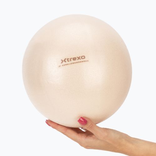 М'яч гімнастичний малий XTREXO x Anna Lewandowska ball 20cm Beige