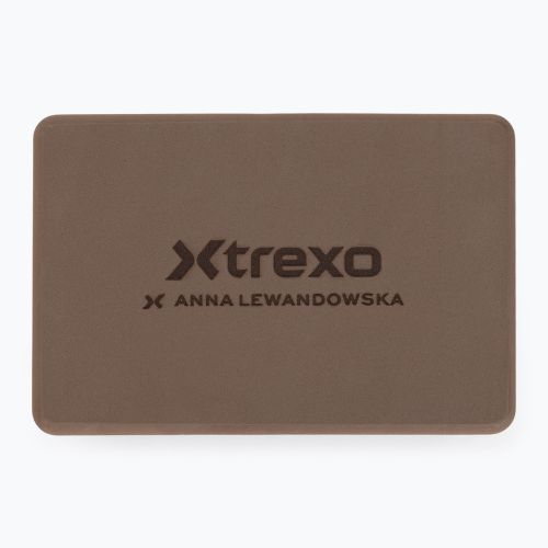 Блок для йоги XTREXO x Anna Lewandowska block Milktea