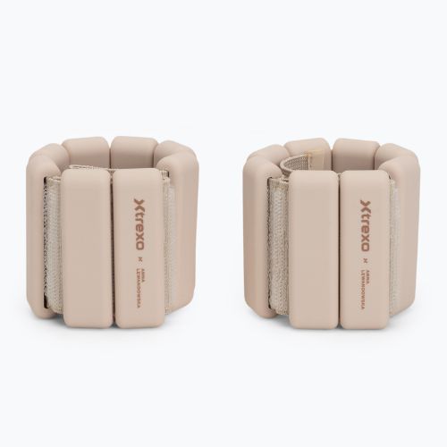 Обтяжувачі для щиколоток і зап'ясть XTREXO x Anna Lewandowska Bangles 205 Beige