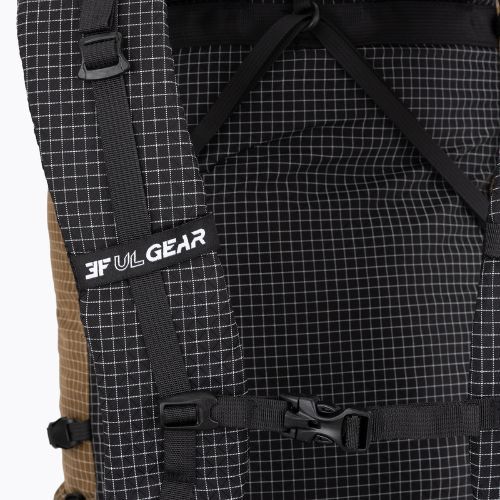 Рюкзак туристичний 3F UL Qidian Pro 46+10L Brown