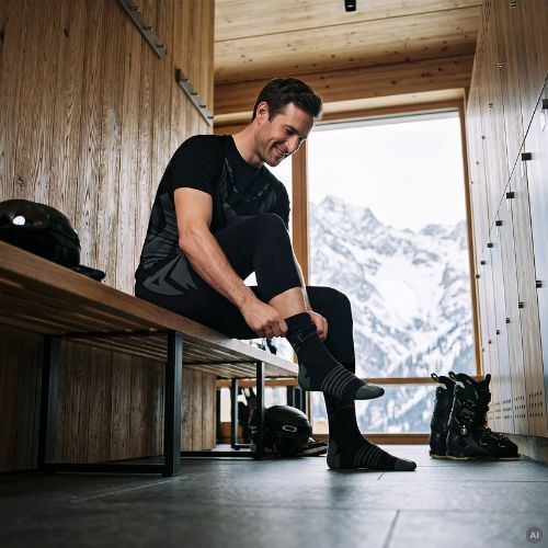 Комплект термобілизни чоловічий KADVA Alpinestep Thermo SH Light Plus Set Black