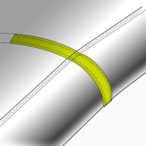 Повітряний змій для кайтсерфінгу F-ONE Bandit XV flame/abyss