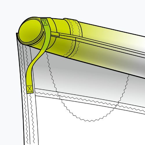 Повітряний змій для кайтсерфінгу F-ONE Bandit XV flame/abyss