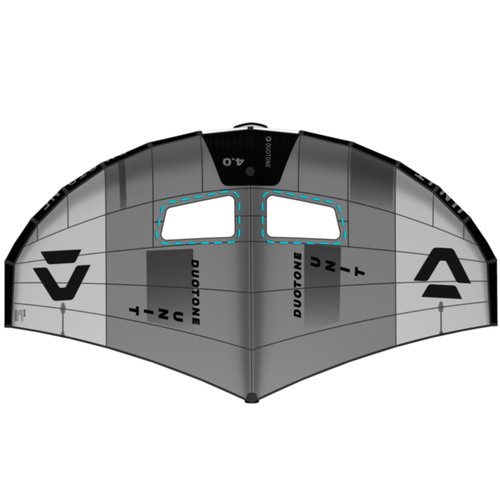Крило для вінгфойлінгу DUOTONE Wing Slick (CN) mint/grey