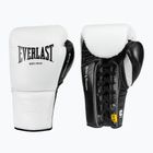 Рукавиці боксерські Everlast Powerlock Pro OG Laced white/black