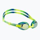 Дитячі окуляри для плавання TYR Swimple Tie Dye Дзеркальне золото / зелений / синій