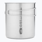 Чашка туристична GSI Outdoors Glacier Stainless Bottle Cup Large срібляста 68215