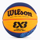 М'яч баскетбольний Wilson Fiba 3x3 Game Ball Paris Retail 2024 blue/yellow розмір 6