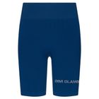 Велосипедки тренувальні жіночі Gym Glamour Push Up Classic Blue 317