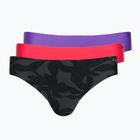 Труси жіночі Under Armour Pure Stretch Ns Thong 3 пари flower multicolor