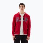 Кофта чоловіча GAP Heritage French Terry Fullzip Logo lasalle red