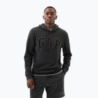Кофта чоловіча GAP Heritage French Terry Logo charcoal heather