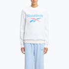 Кофта жіноча Reebok Identity Big Logo Fleece Crew white/coral/blue