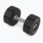 Хромована гантель Nike Strength Pro Urethane Dumbbell 24 kg black/white