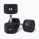 Гантель гумований Nike Strength Hex Dumbbell 25 kg black/white