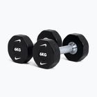 Гантелі Nike Strength Pro Urethane Dumbbell 2 x 6 kg black/white