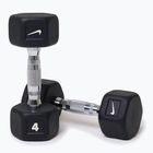 Гантелі Nike Strength Hex Dumbbell 2 x 4 kg black/white