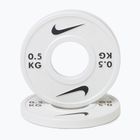 Обтяжувач Nike Strength Change Plates 2 x 0,5 kg white/black