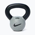 Гиря Nike Strength Rubber Coated 4 кг smoke grey